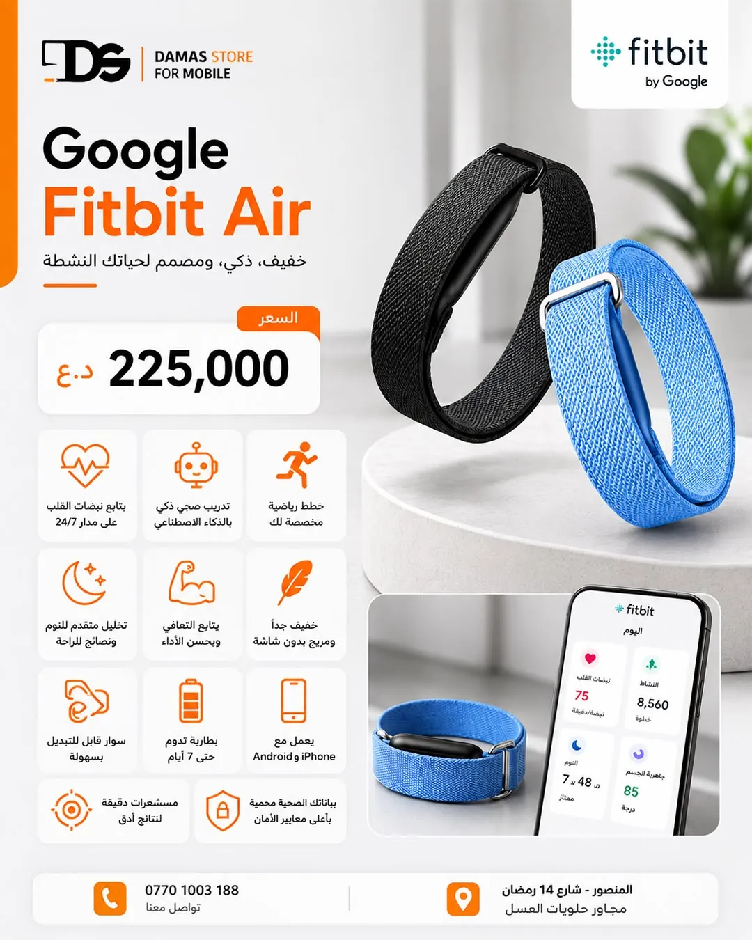 Google Fitbit Air