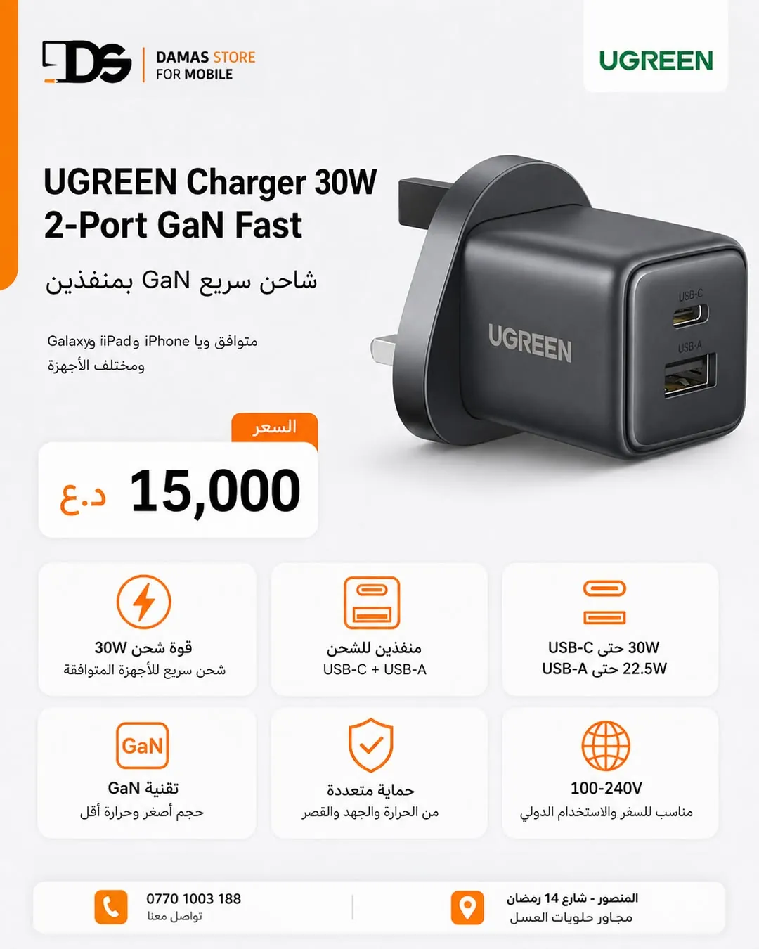 UGREEN GaN Chargers Collection