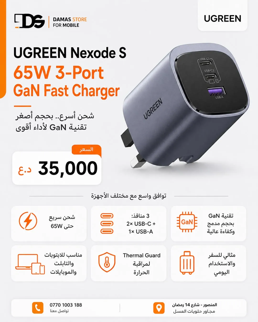 UGREEN GaN Chargers Collection