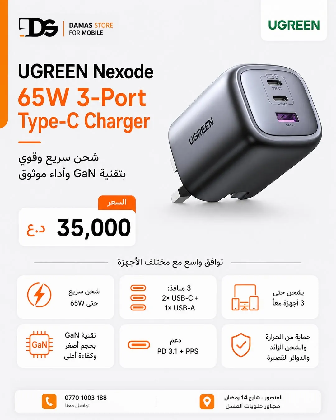 UGREEN GaN Chargers Collection