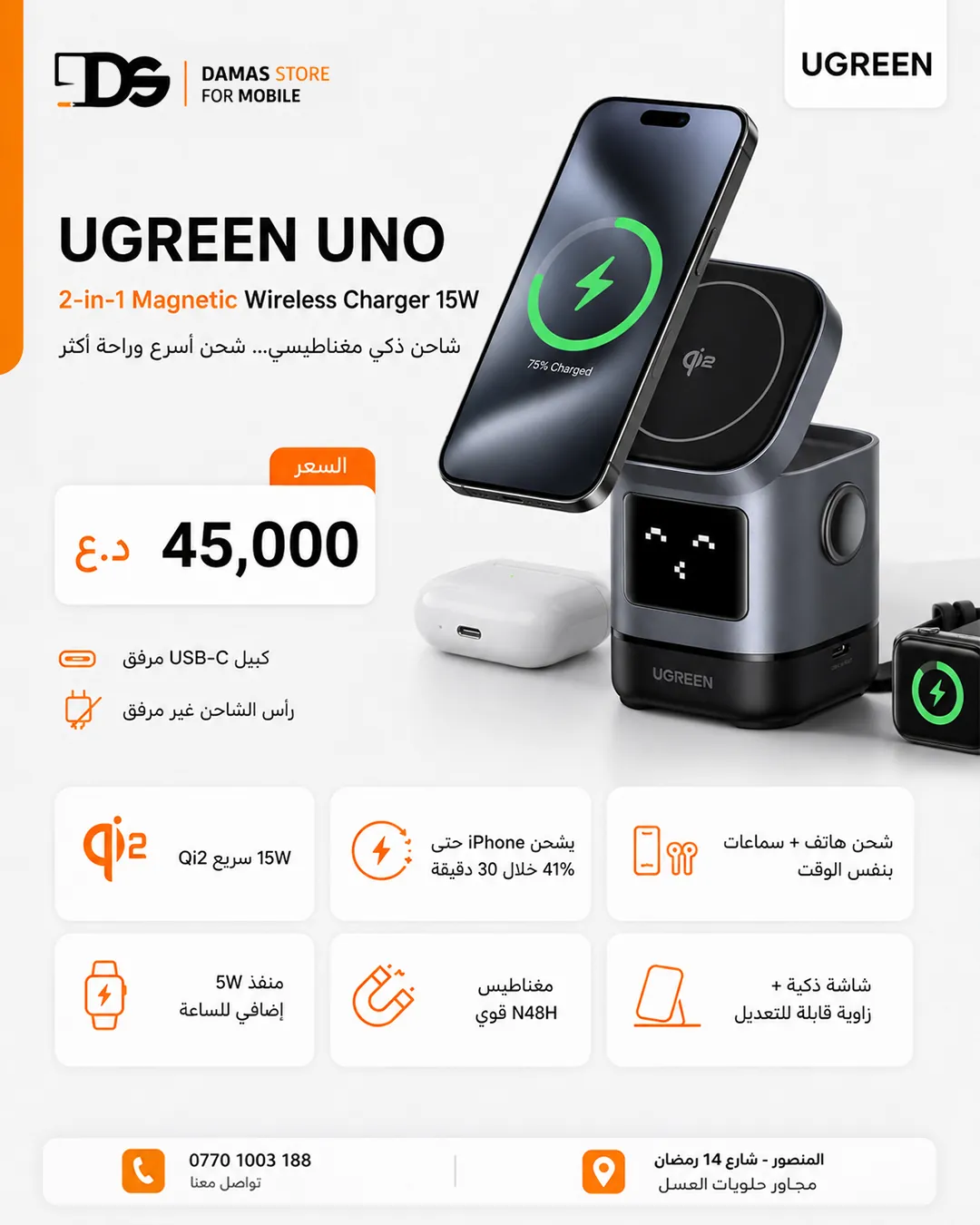 UGREEN Robot Chargers Series