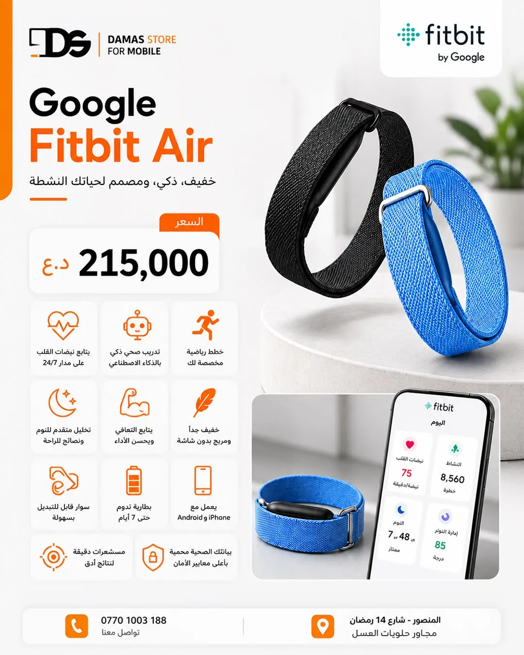 Google Fitbit Air