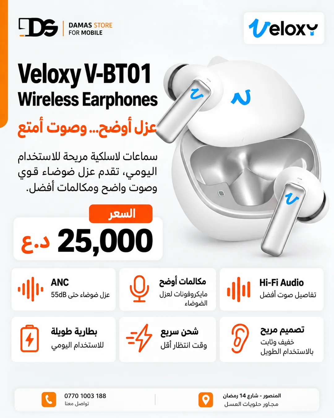 Veloxy V-C01 45W GaN Charger