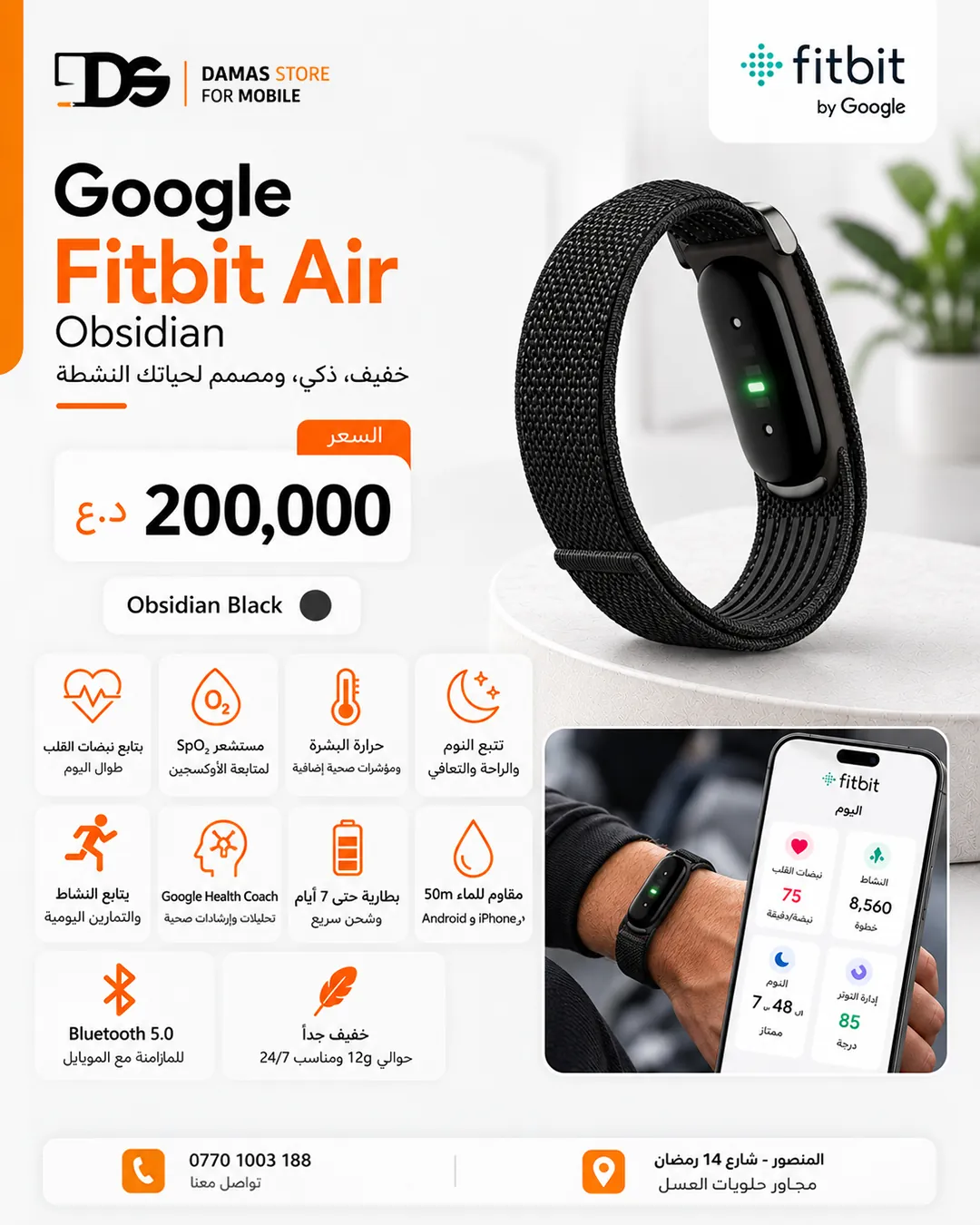 Google Fitbit Air