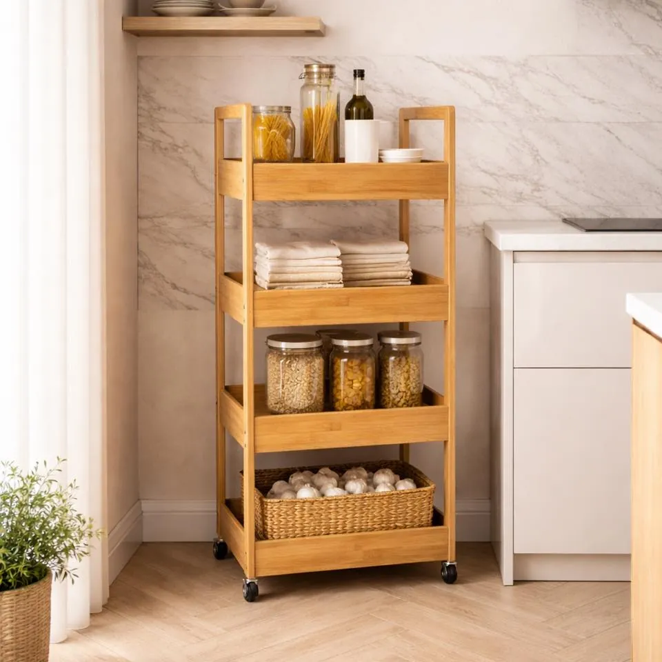Bamboo Shelves