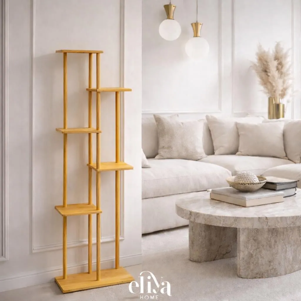 Bamboo Square Plant Stand