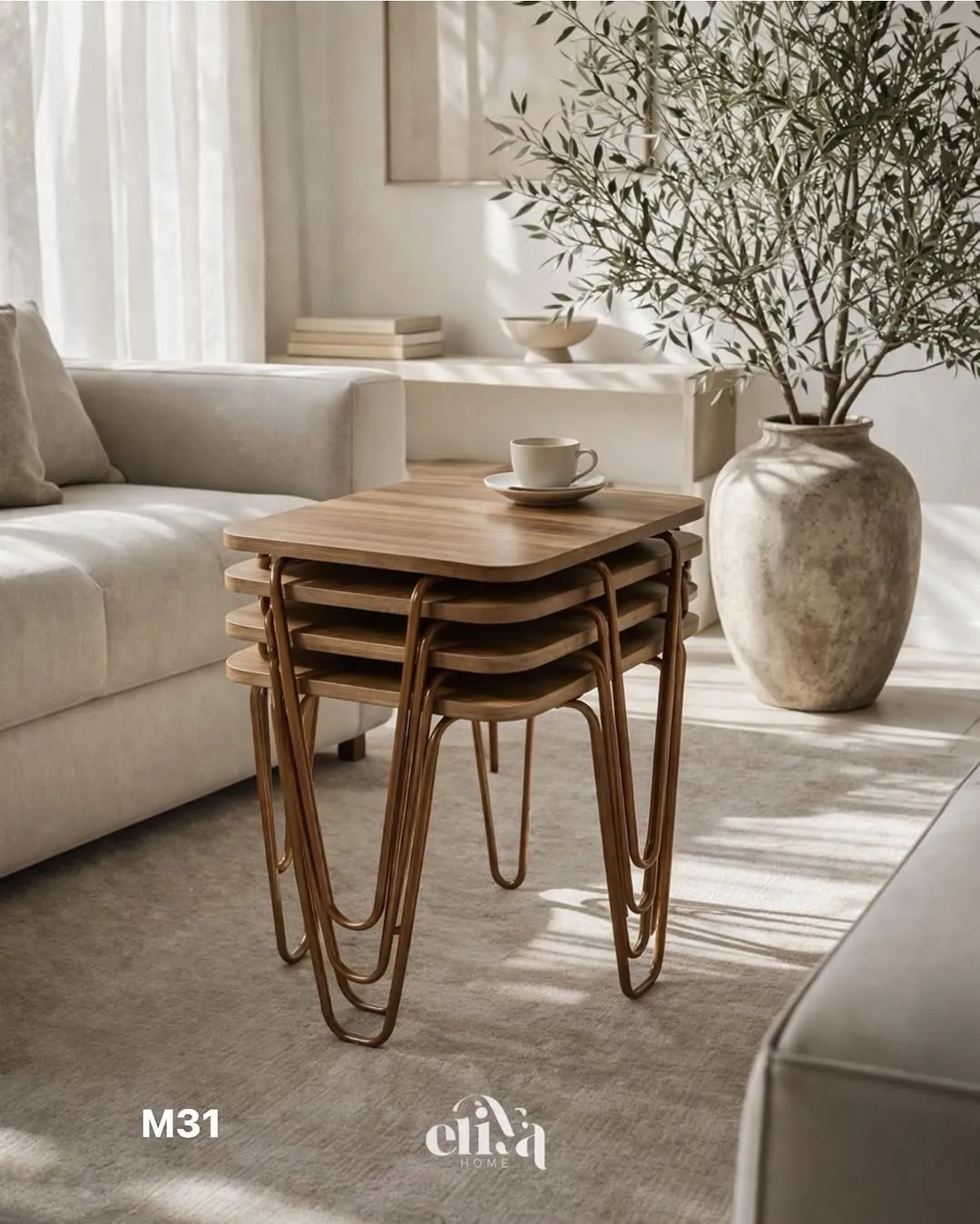Square Luxury Table Set