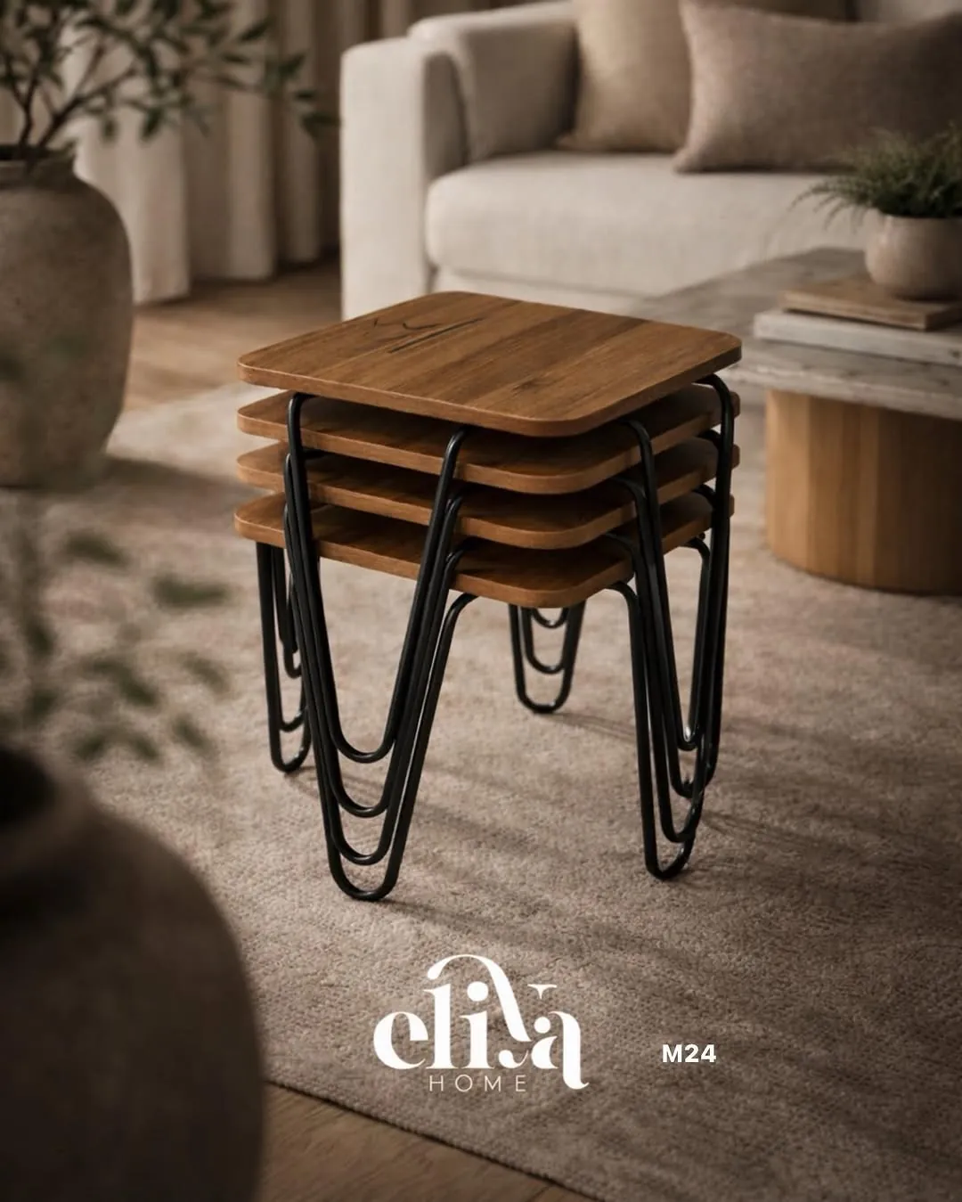 Square Luxury Table Set