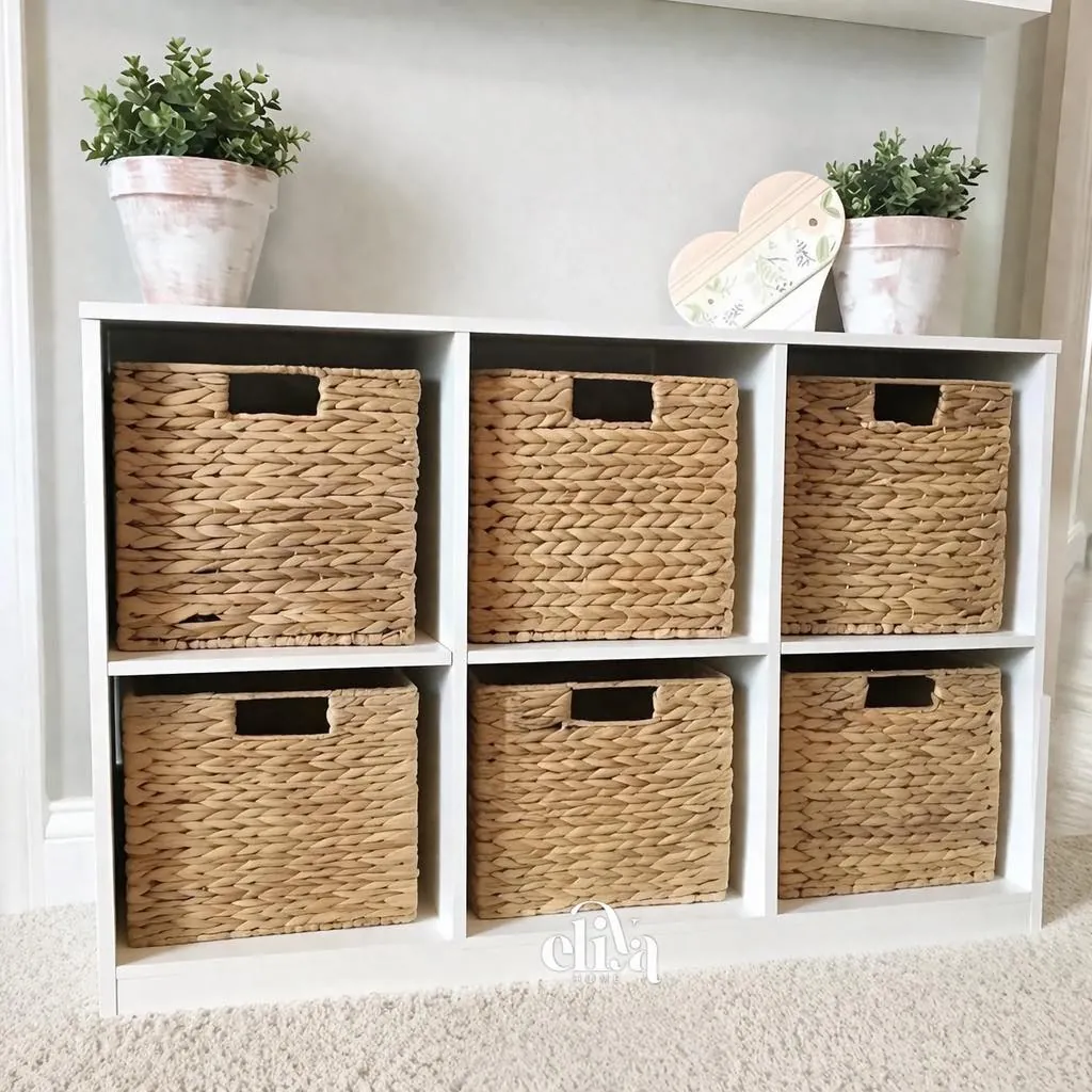 Elegant Wicker Storage Box