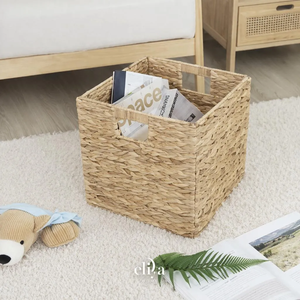 Elegant Wicker Storage Box