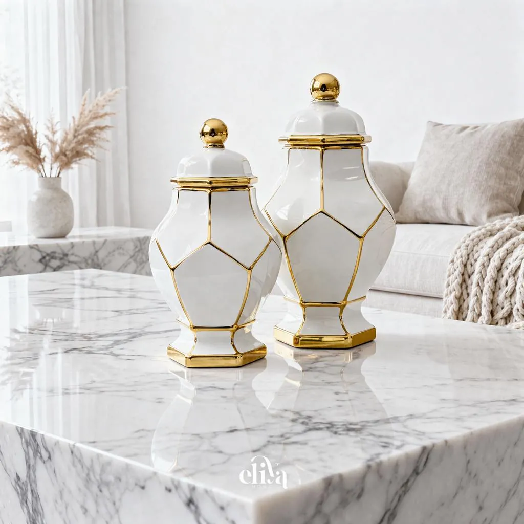 Luxury Porcelain Vase Set