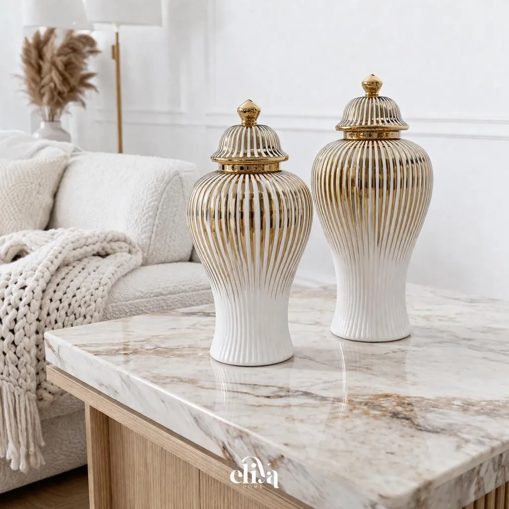 Luxury Porcelain Vase Set