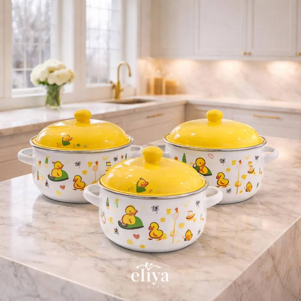 Ginko Metal Pot Set