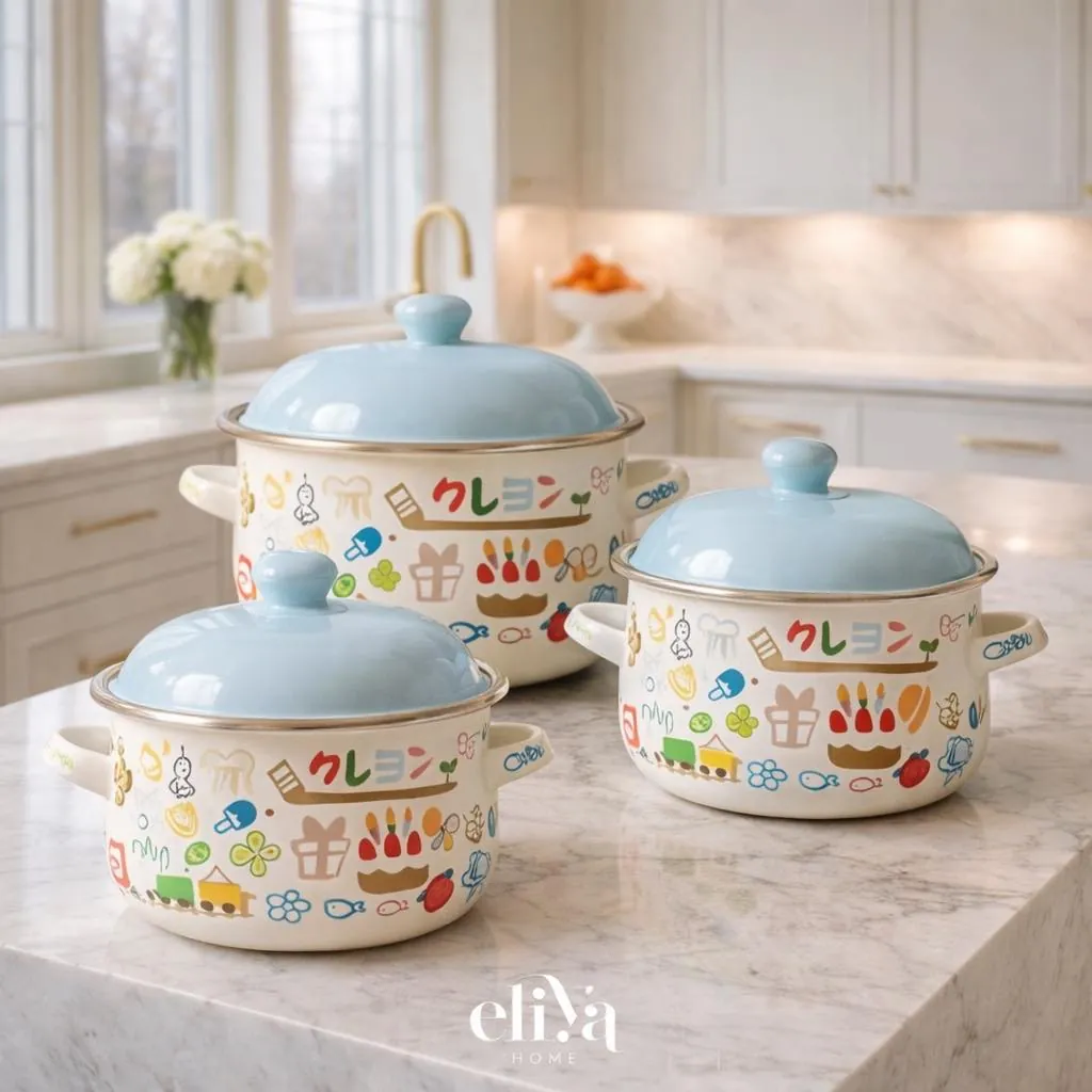 Ginko Metal Pot Set