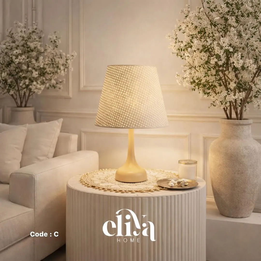 Bamboo and Rattan Table Lamp