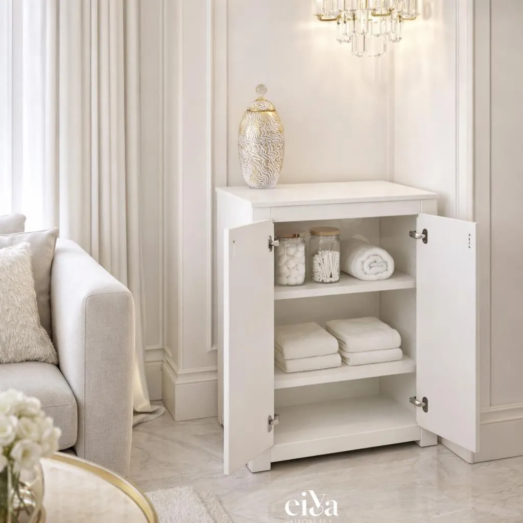Elegant 3-Tier Wooden Shoe Rack
