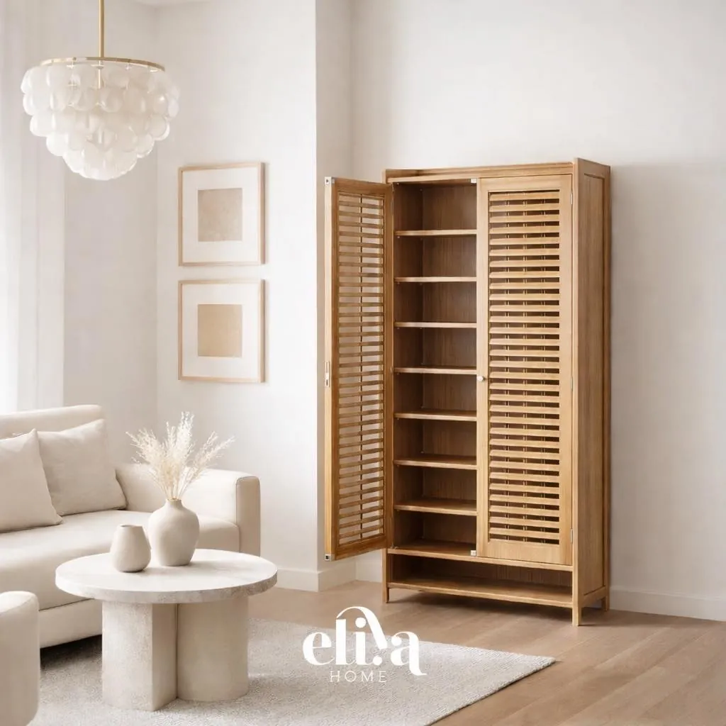 Bamboo 9-Tier Shelf