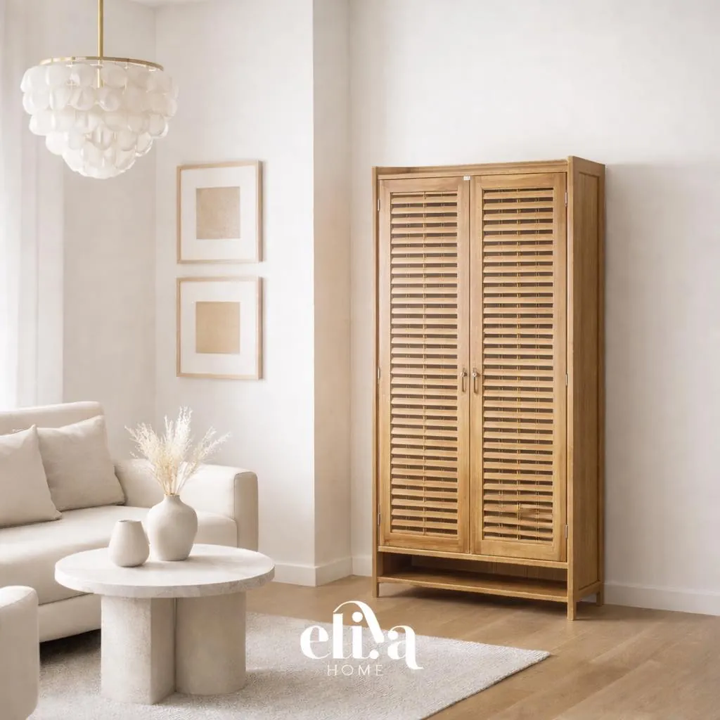 Bamboo 9-Tier Shelf