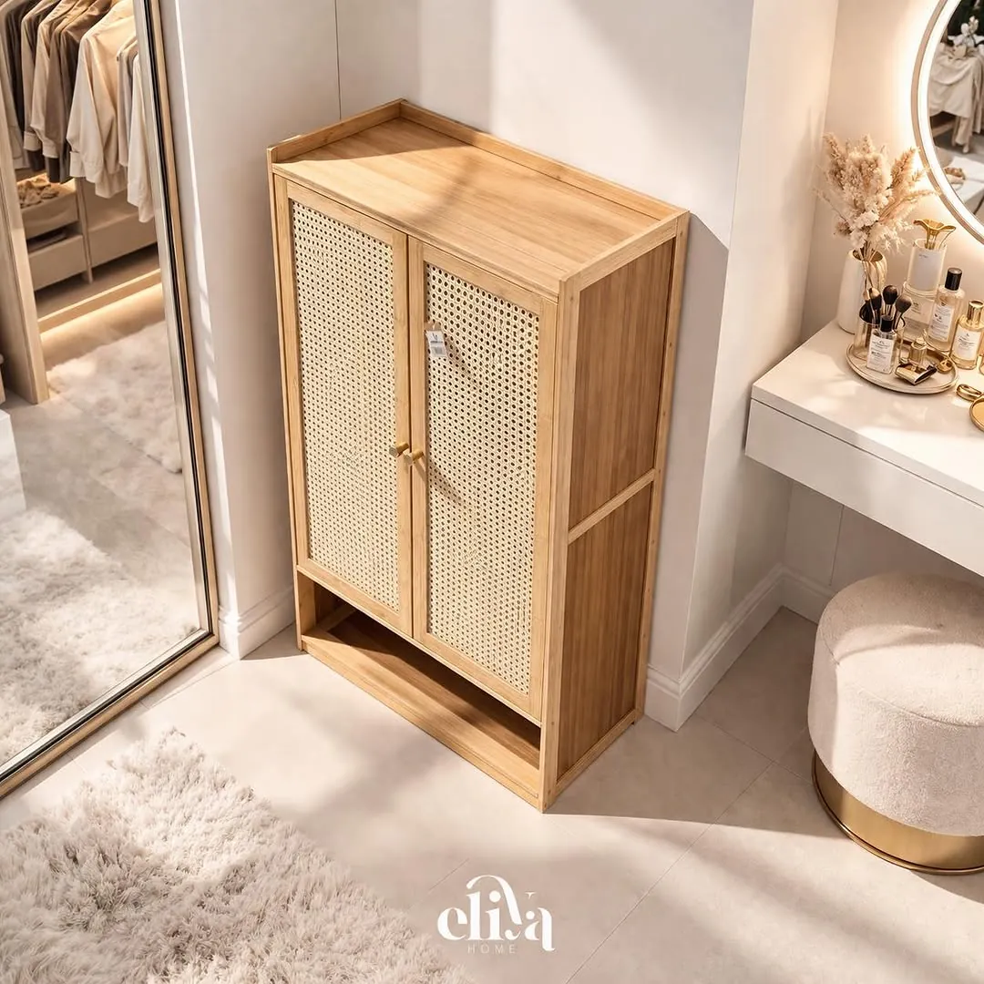 Bamboo Shoe Rack