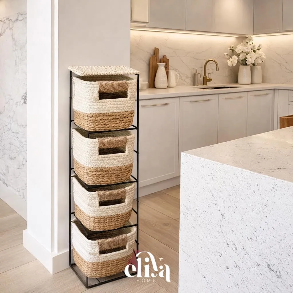 Elegant Vegetable Basket Stand