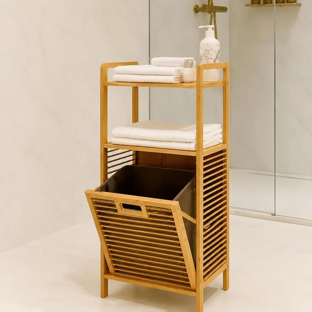 Bamboo Laundry Basket