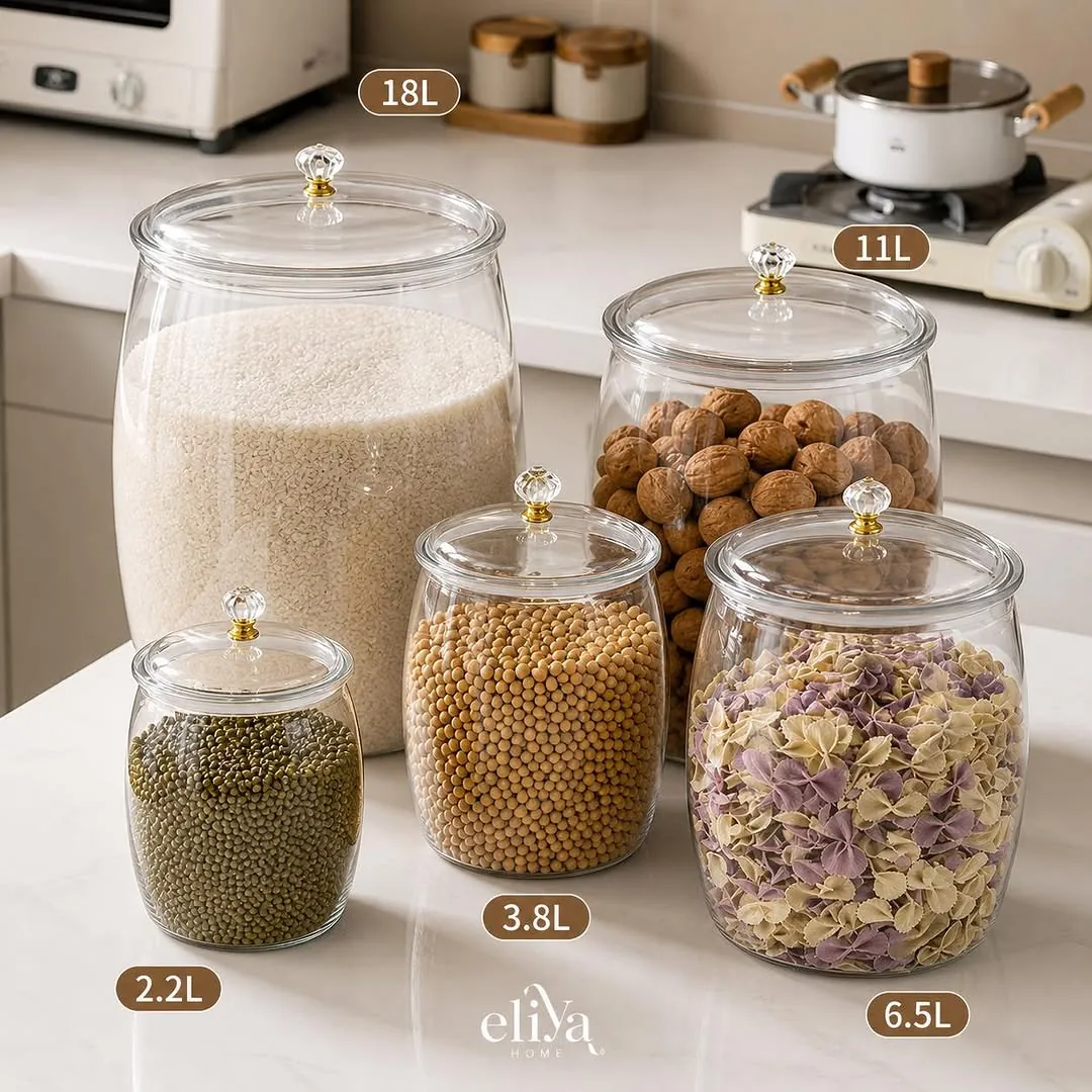 Acrylic Storage Containers