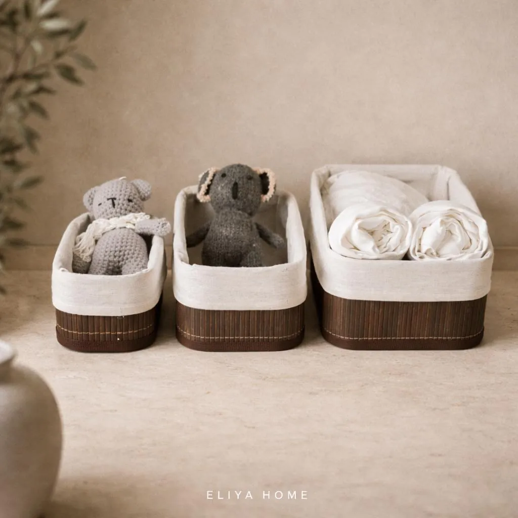 Elegant Wooden Triple Box Set