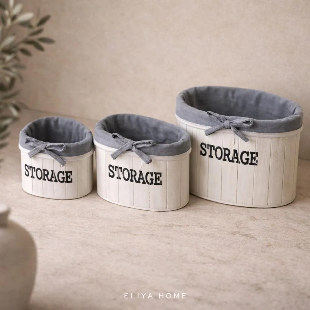 Elegant Wooden Triple Box Set