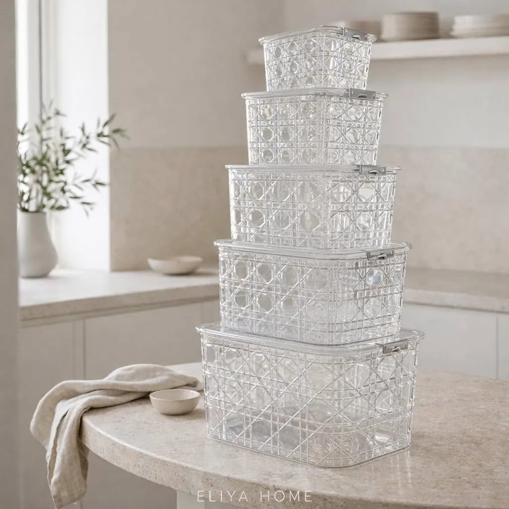Five-Piece Square Container Set
