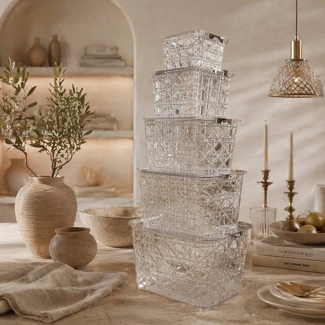 Five-Piece Square Container Set