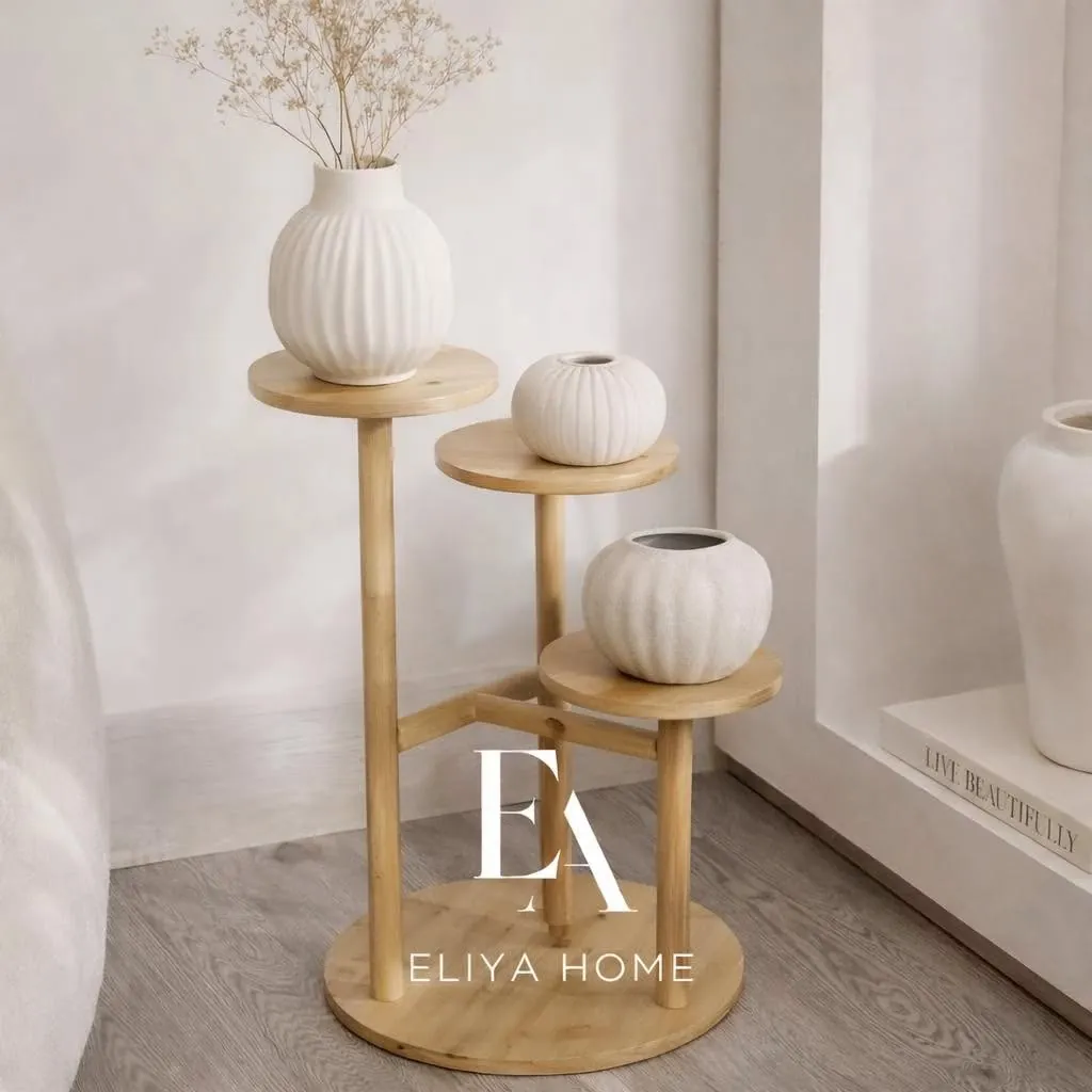 Bamboo Plant Stand