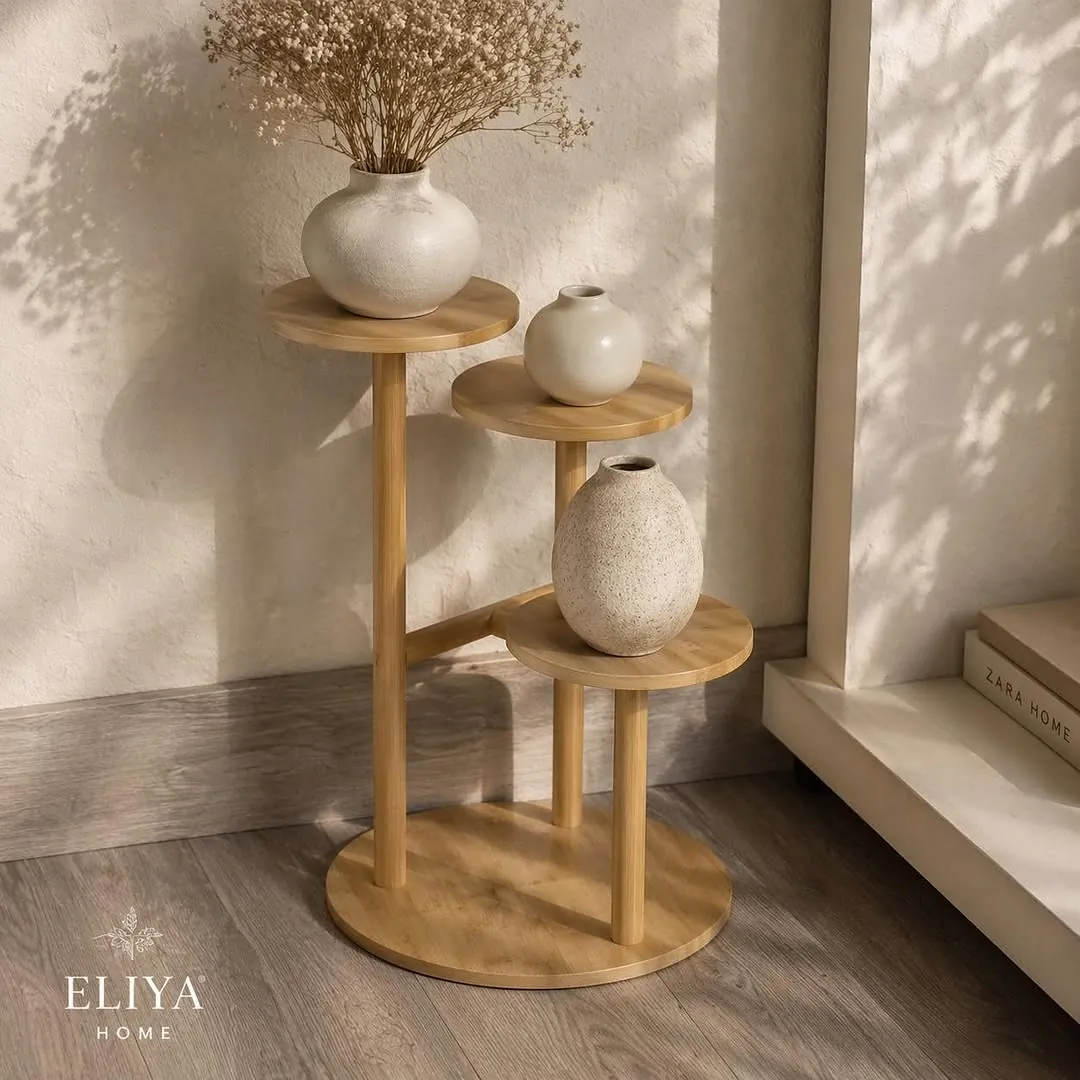 Bamboo Plant Stand
