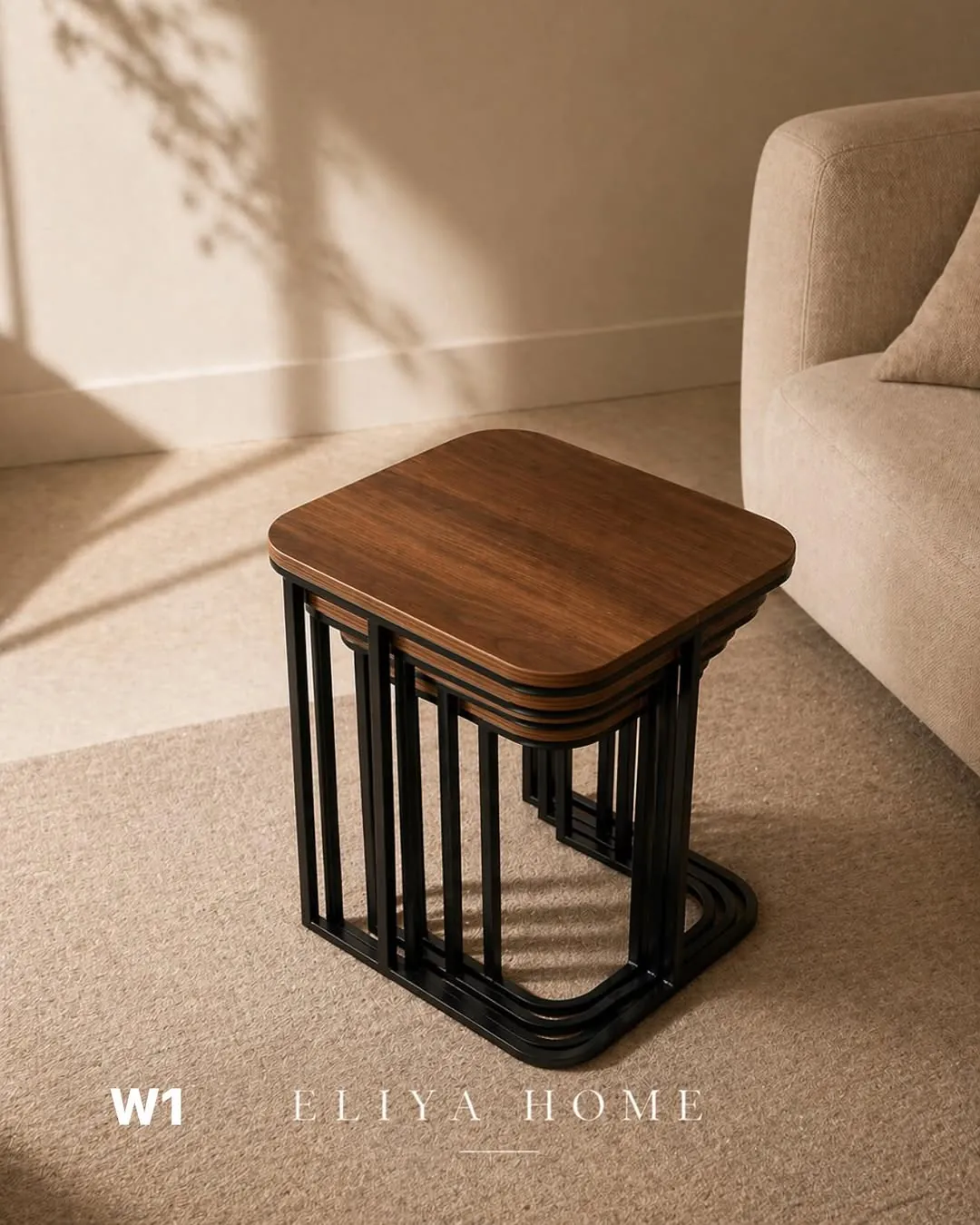 4-Piece Nesting Tables Set