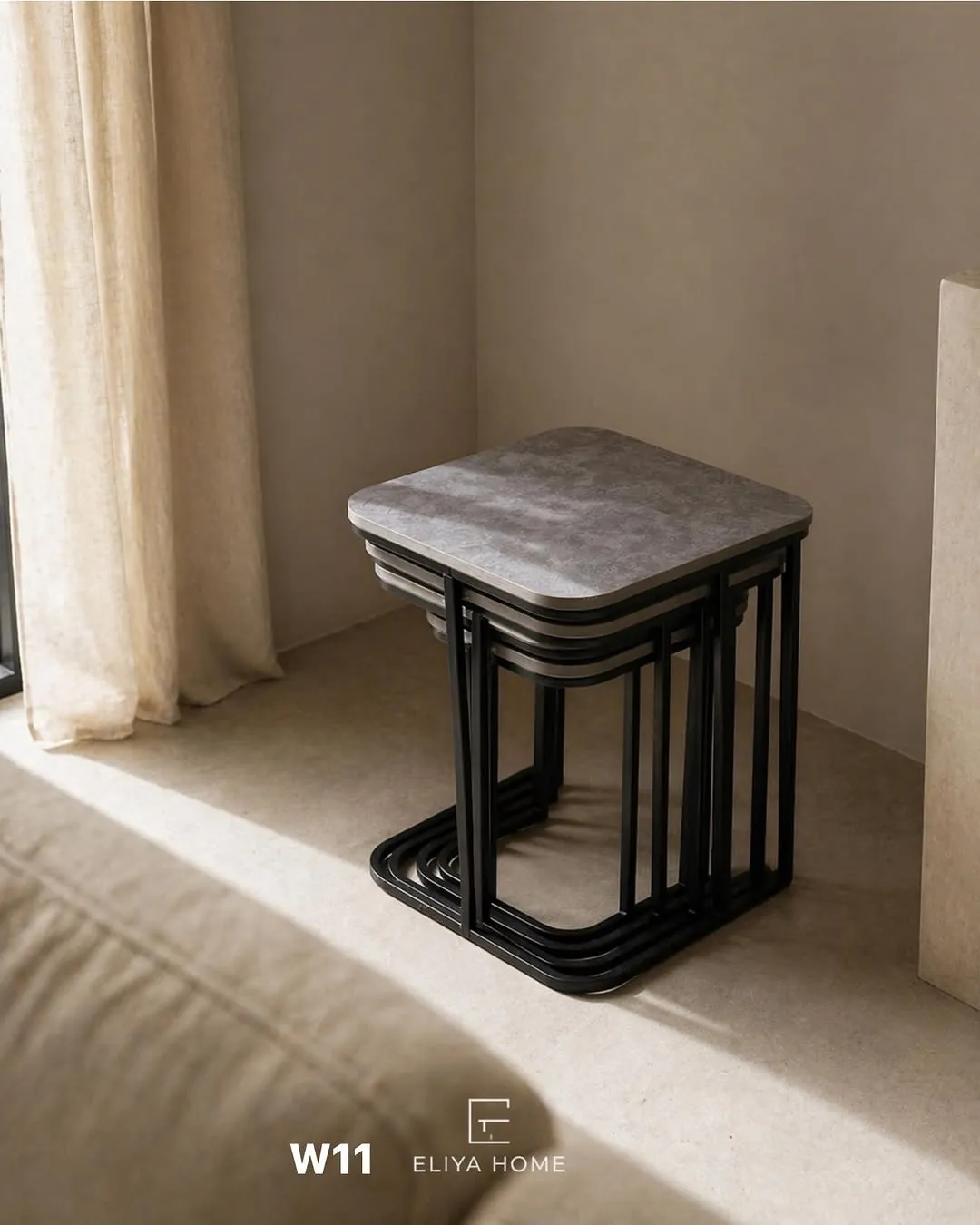 4-Piece Nesting Tables Set