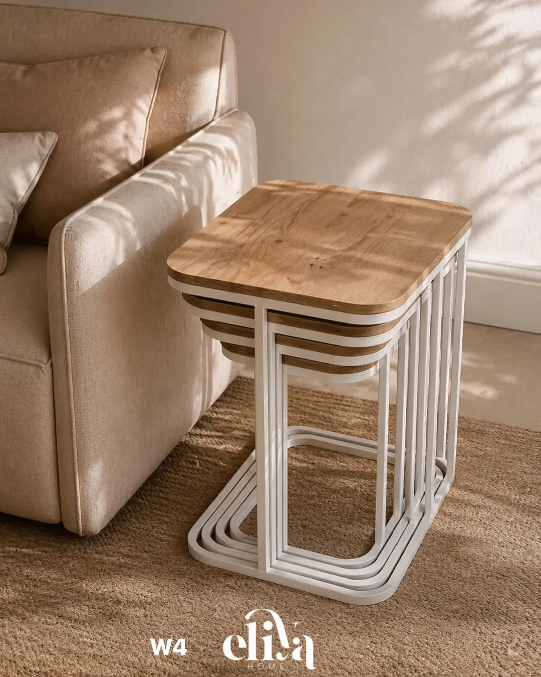 4-Piece Nesting Tables Set