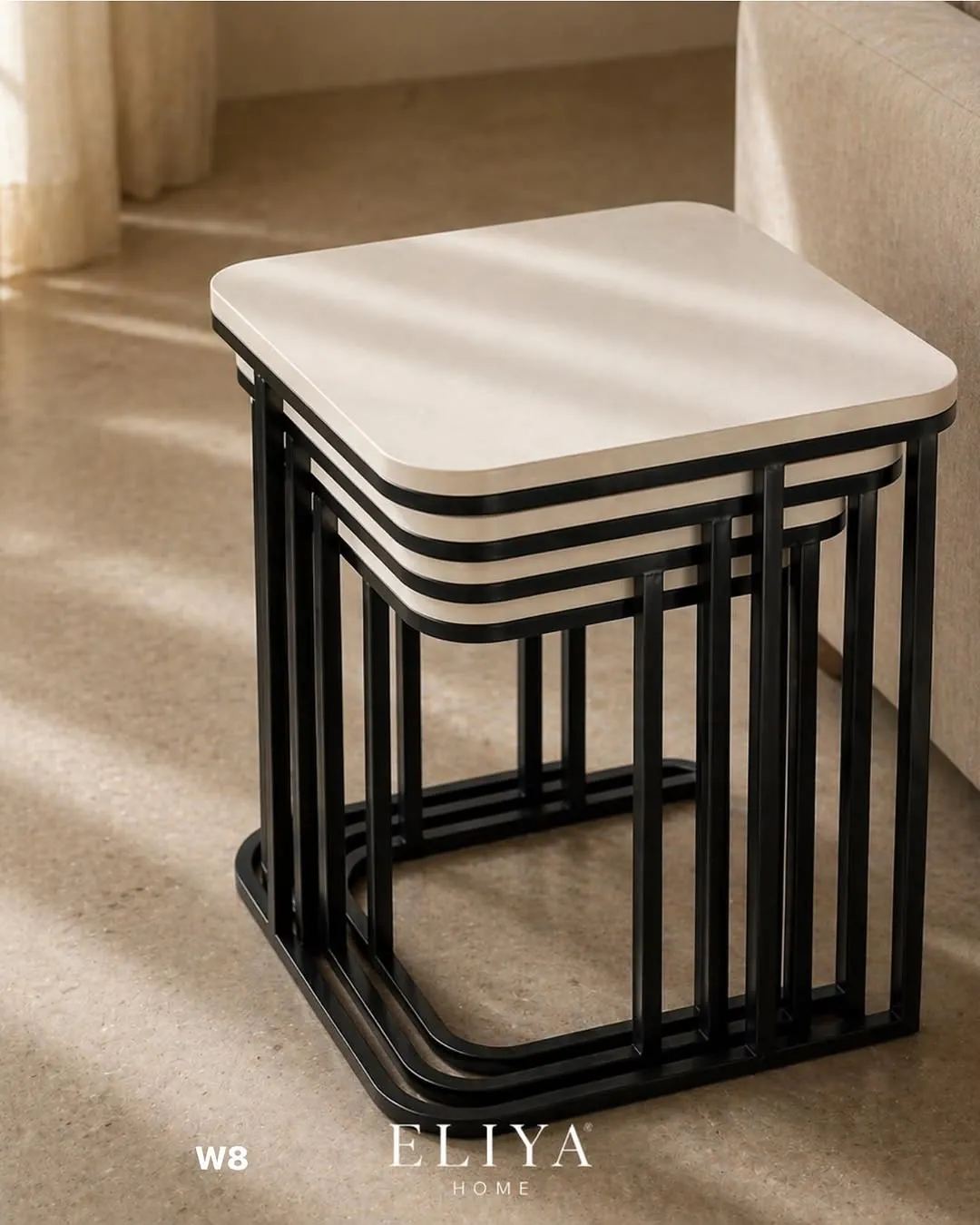 4-Piece Nesting Tables Set