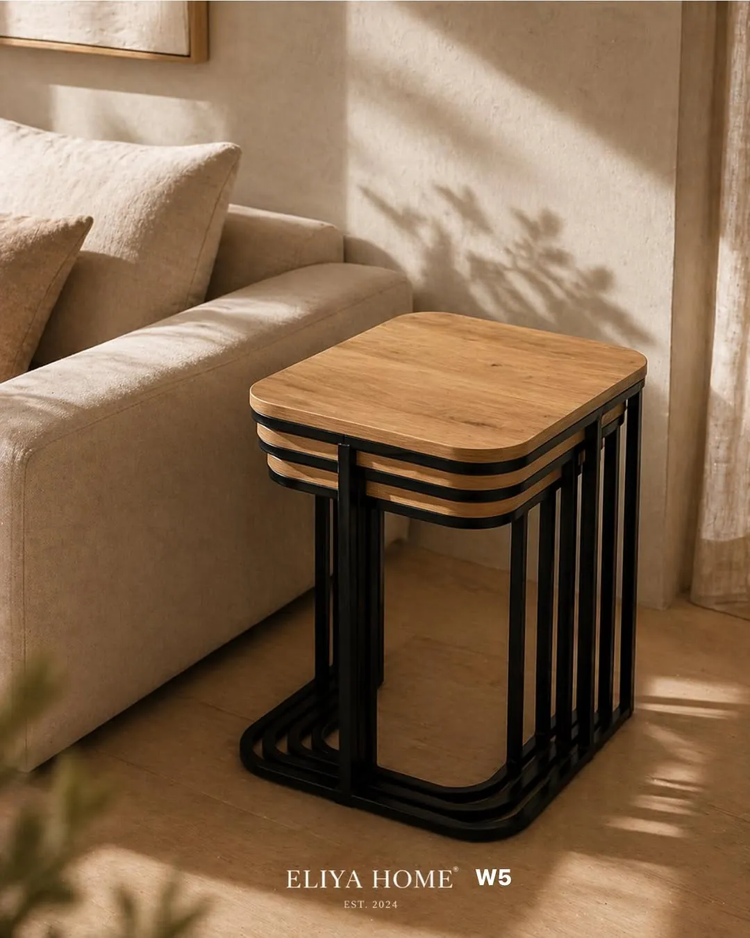 4-Piece Nesting Tables Set