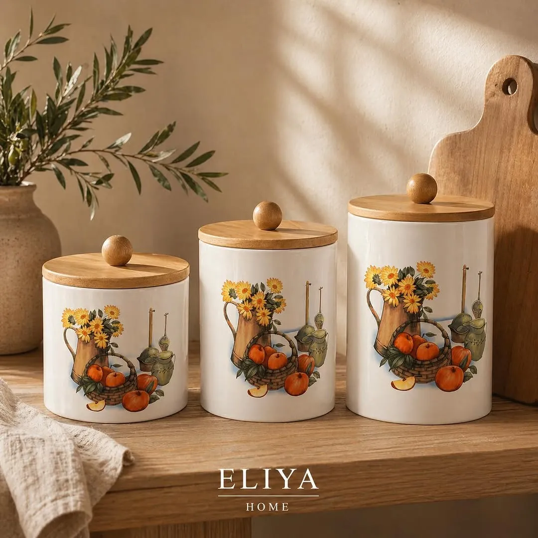 Trend Triple Sugar Jar Set