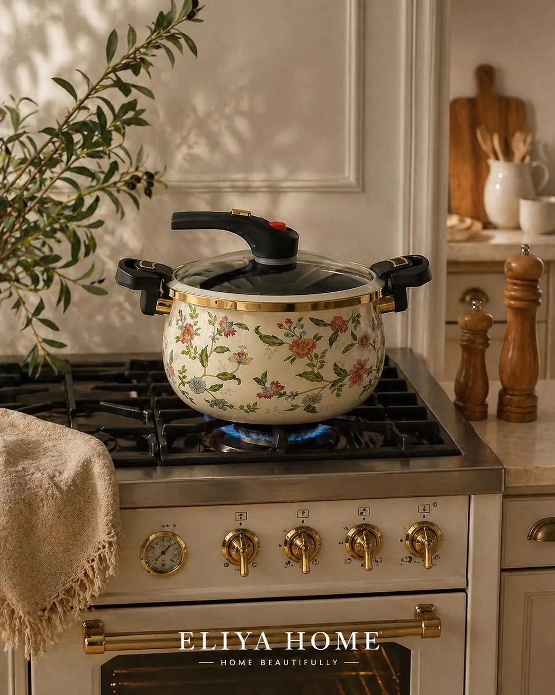 Ginko Metal Steamer Pot