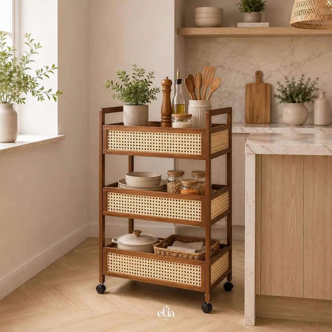Bamboo Shelves