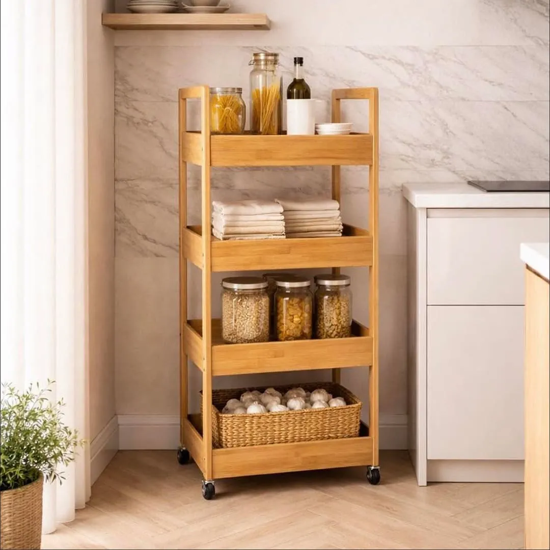 Bamboo Shelves