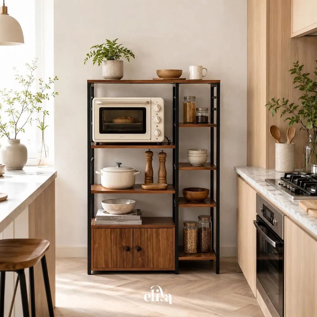 Kitchen Oven Shelf Unit