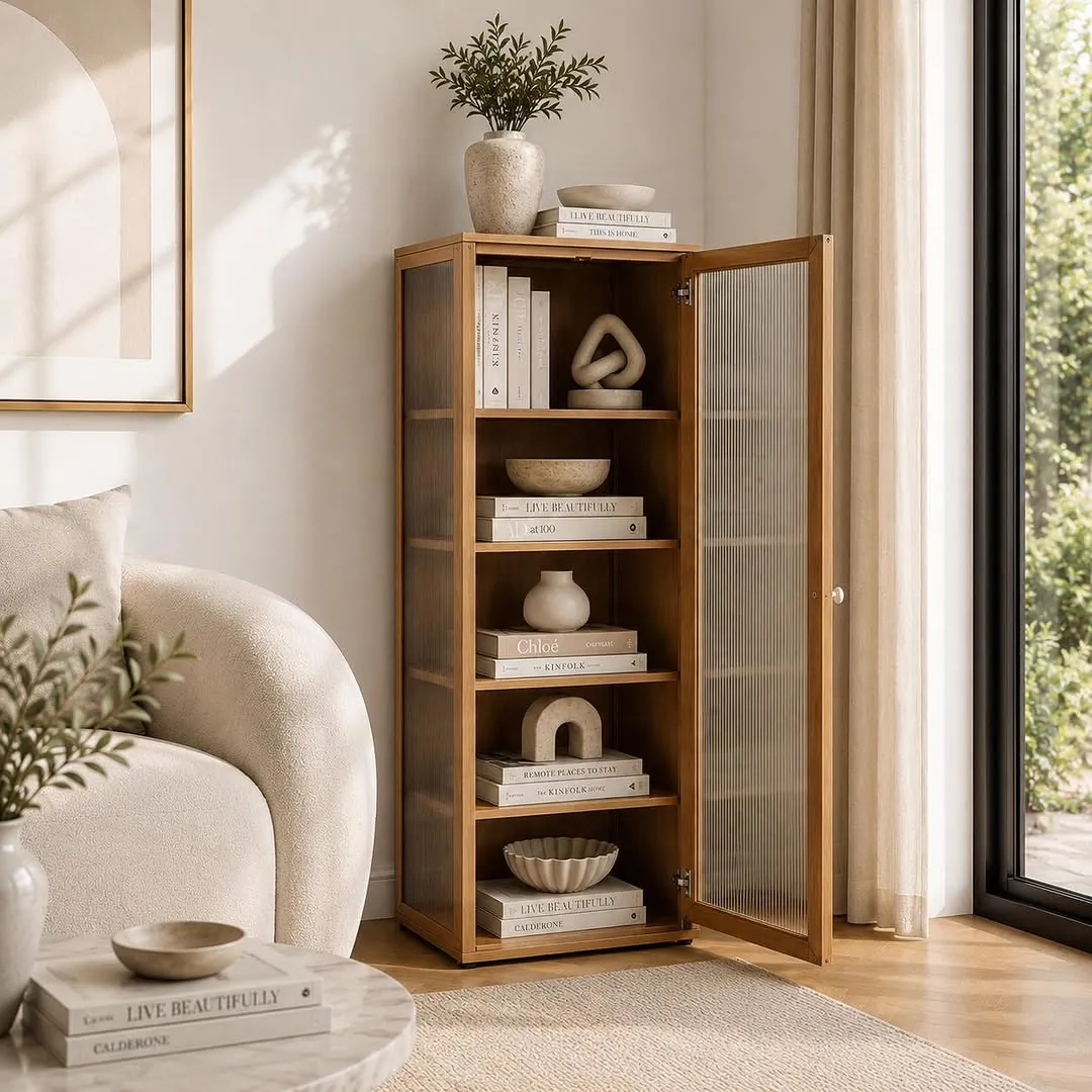 5-Tier Wooden Cabinet
