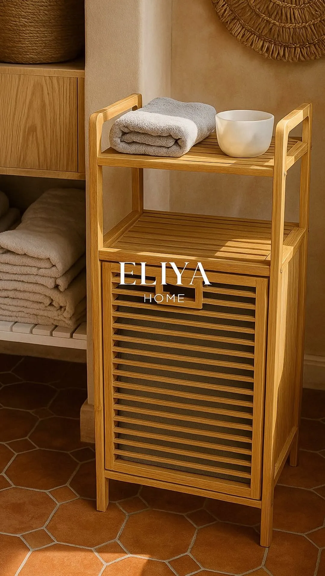 Bamboo Laundry Basket