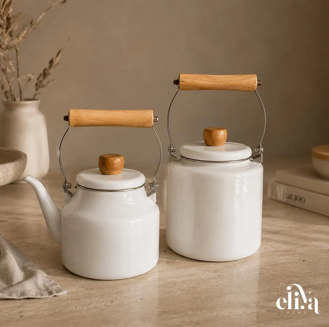 Ginko Metal Kettle and Teapot Set