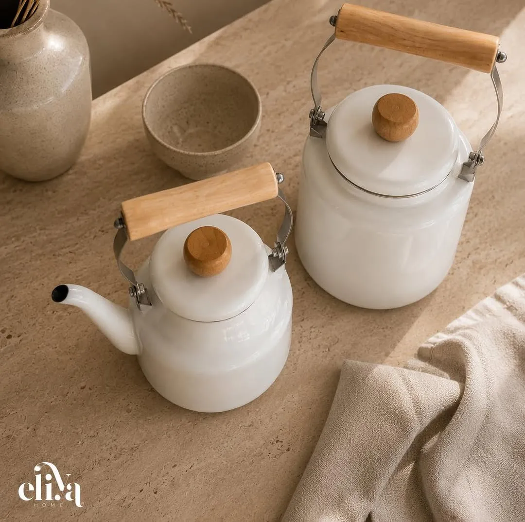 Ginko Metal Kettle and Teapot Set