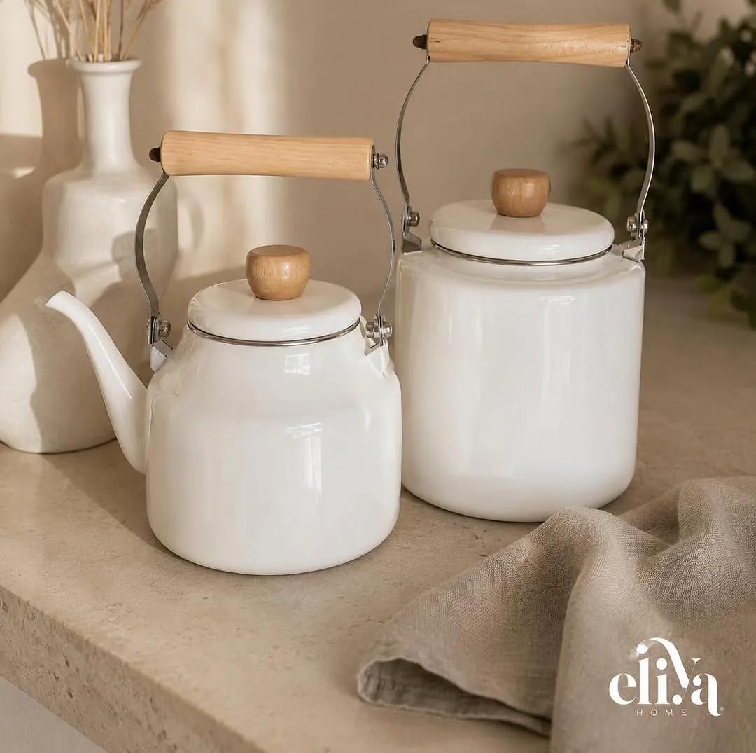 Ginko Metal Kettle and Teapot Set