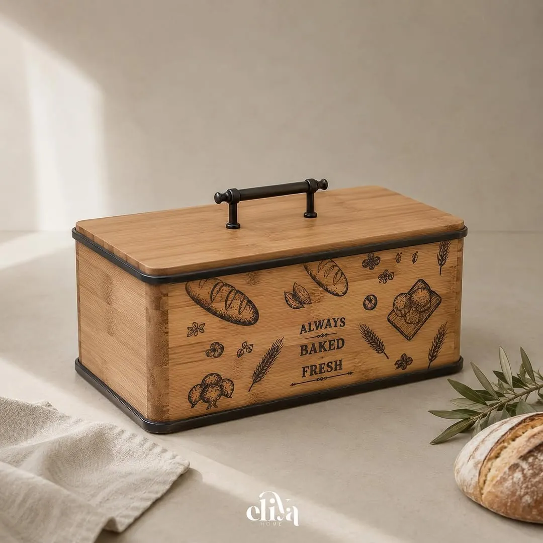 Wooden Bread Box