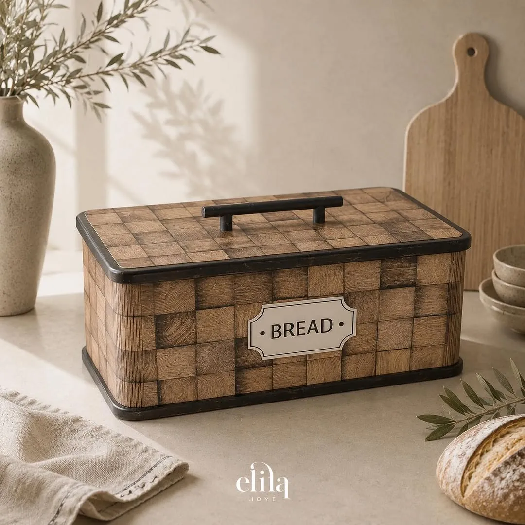 Wooden Bread Box