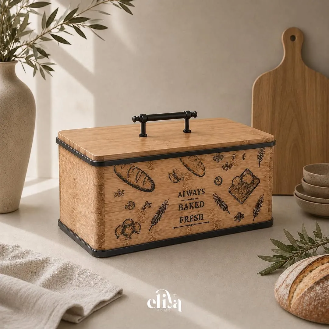 Wooden Bread Box